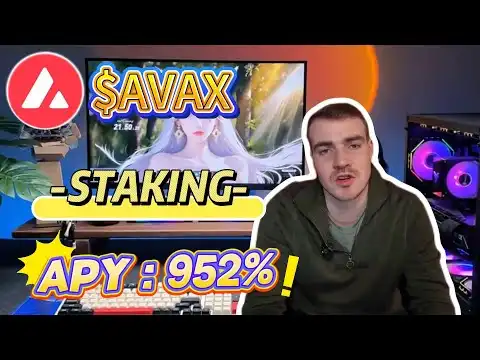 Crypto Bull Market Guide: Stake AVAX Token Project & Earn 952% APY