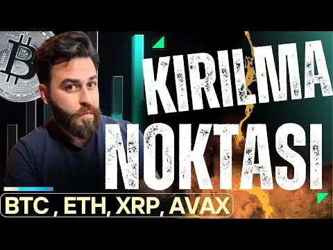  Fiyatlar iti ! Bitcoin, XRP, AVAX Elliott Wave Temelli Teknik Analizi