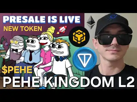 $PEHE - PEHE KINGDOM L2 TOKEN PRESALE CRYPTO COIN HOW TO BUY ICO TON BLOCKCHAIN BNB USDT MEMECOIN