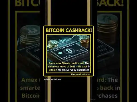 Introducing the all-new Amex Bitcoin Credit Card ? the smartest financial move of 2025!