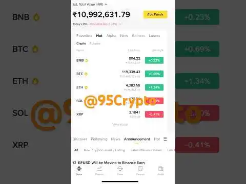 #Bitcoin #Crypto #Cryptocurrency #Ethereum #Blockchain #CryptoInvesting #95Crypto #CryptoPortfolio