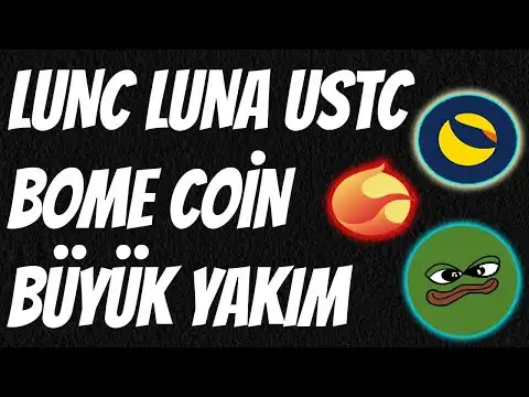 LUNC, LUNA, USTC TRLYON YAKIM HABER GELYOR! BOME CON 10 CENT Y?KSEL BEKLYORUM!
