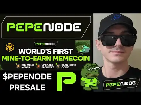 $PEPENODE - PEPENODE TOKEN PRESALE CRYPTO COIN HOW TO BUY PEPE NODE ICO BNB BSC BINANCE BLOCKCHAIN