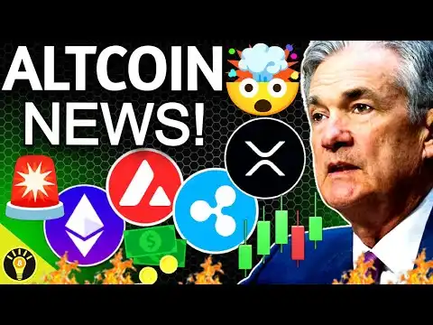 HUGE ALTCOIN NEWS! RIPPLE XRP RLUSD, AVALANCHE AVAX, & FED EMBRACES CRYPTO!