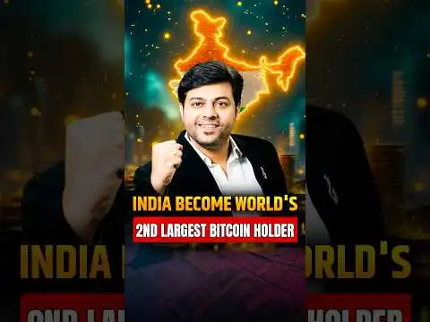 India Becomes World?s 2nd Largest Bitcoin Holder | Game Changer for Crypto?