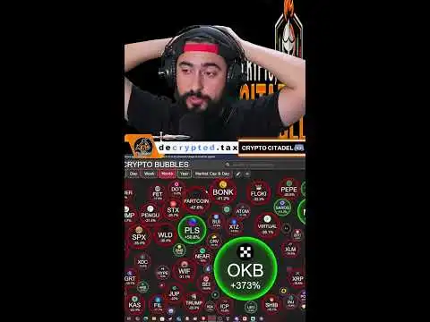 BITCOIN LIVE TRADING!  XRP, XLM, DOGE, ETH, SOL, BNB, AERO, ONDO (Portrait)