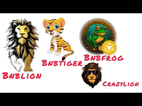 Buy Bnb Meme Coins With Spare Cash BnbFrog,Bnblion Bnbtiger,CrazyLion