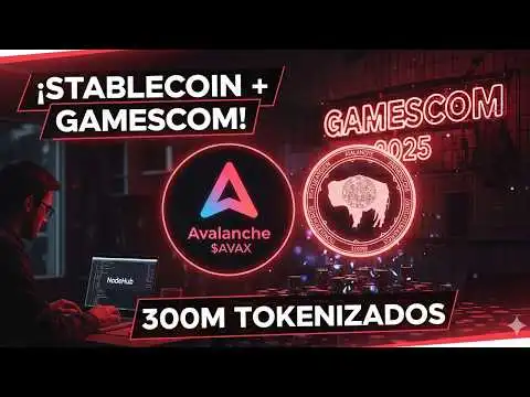 Avax en 1 Minuto  Ep.3 | Wyoming Stablecoin, NodeHub, Gamescom 2025 y Recompensas 