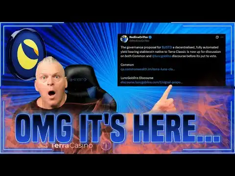 TERRA LUNA CLASSIC NEW STABLECOIN SIGNAL IS HERE! OMG!