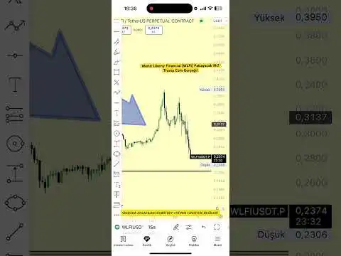 World Liberty Financial (WLFI) Patlayacak M? Trump Coin Ger?ei! #wlfi #bitcoin #ethereum #altcoin