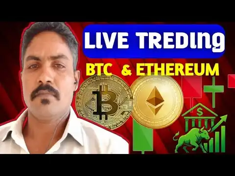 Live Bitcoin Ethereum Treding  (13.9 2025)  #trading  #bitcointrading
