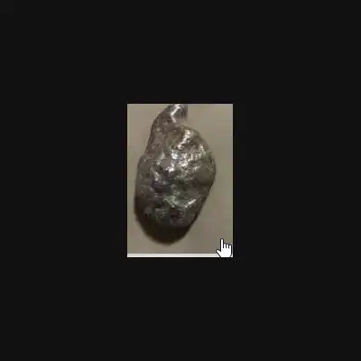 Shiny rock coin