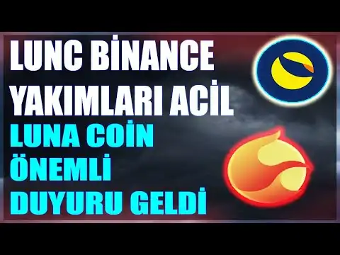 Terra Classic LUNC Binance Yakm Destek Haberi ! LUNA Coin Y?kseli Balyor Mu?