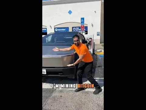 Mining Bitcoin for Free with the Tesla Cybertruck
