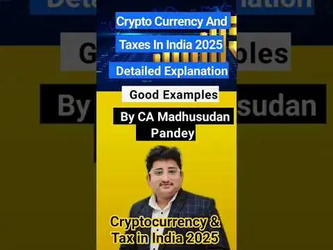 Cryptocurrency & Tax in India 2025  #CryptoTax #Crypto #Bitcoin #Ethereum #CryptoTDS #FinanceIndia