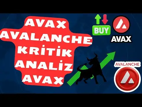 AVAX  AVALANCHE ANALZ FYAT D??YOR - AVAX ANALZ  #avax #avaxcoin #xrp #lunc