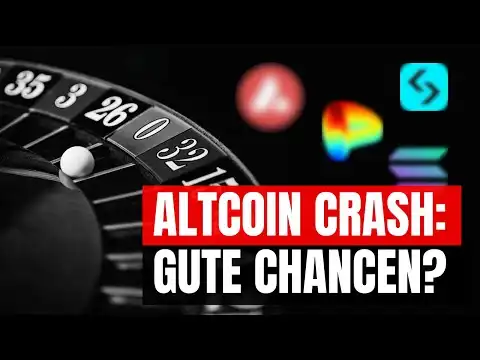 Altcoin Crash = gro?e Chance? - AVAX, Solana, BGB & Co. im Check