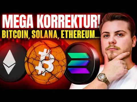 BITCOIN - GRO?E KORREKTUR! Solana, XRP & BNB im Fokus! Wo endet der Abverkauf? VERY IMPORTANT!
