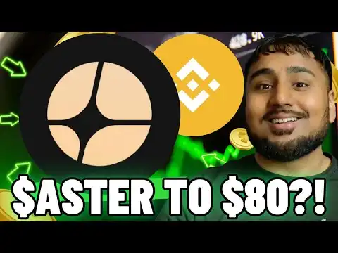 $ASTER TO $80?! (NEXT BNB COIN) NEW CZ BINANCE BACKED COIN!! $ASTER VS HYPERLIQUID!! ASTER COIN