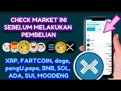 CHECK XRP, DOGE, PEPE, BNB, ADA, SOL, FARTCOIN, PENGU HI-FI SEBELUM BELI 