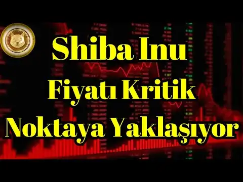 Kripto Sesli Haber | Shiba Inu Fiyat Kritik Noktaya Yaklayor, 0,0000115 Dolara D?ecek mi?