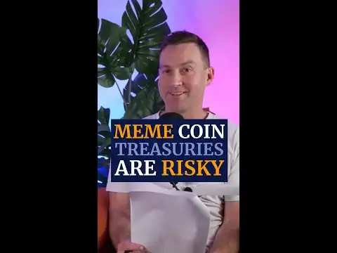 MetaPlanet and Strategy crushed it with Bitcoin. Be careful of meme coin treasuries #Shorts