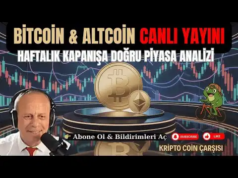 Bitcoin & Altcoin Haftalk Kapan Analizi  | BTC, ETH ve Altcoin Piyasalar (Tekrar zle)