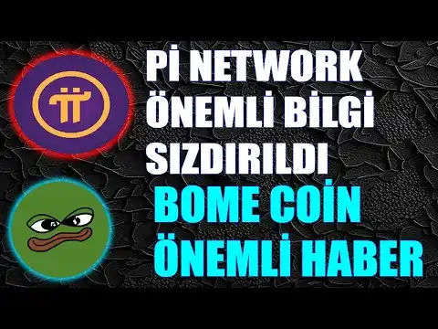 Pi Network ?nemli Bilgiler Szdrld! BOME Coin 1 Dolar Y?kseli Gelebilir