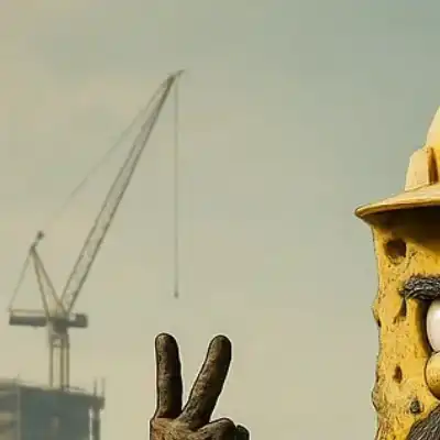 Blue Collar SpongeBob
