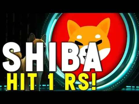SHIBA INU HIT 1RsShiba Inu coin BREAKING NEWSShiba inu Price PredictionSHIBA INU GO TO 100X