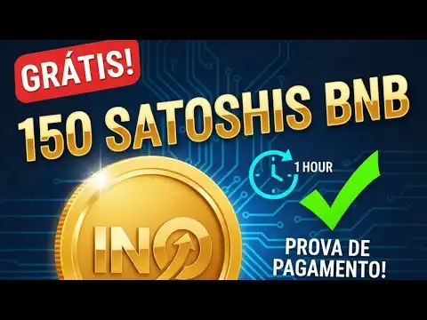 BNB GR?TIS! Como Ganhar Satoshis de BNB Coin em 5 Minutos (M?TODO R?PIDO)