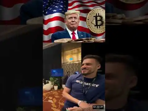 Jon Vlogs falou da meme coin do Trump #jonvlogs #bdj #cripto #trump #bitcoin 