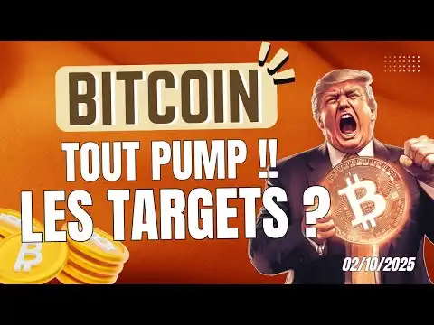 BITCOIN TOUT PUMP  LES TARGETS ? ETHEREUM BREAKOUT HAUSSIER ? ANALYSE CRYPTO & NEWS 