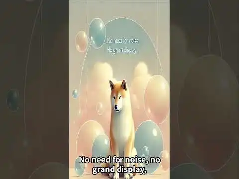 Shiba?s Wisdom: Lucky Day Bubbles @richshiba #doge #LuckyDay #BubbleWisdom #ShibaGlow #FullMoonLuck