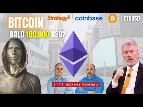 Bitcoin neues ATH 125.800 USD! Gold | Strategy | Coinbase | Ethereum