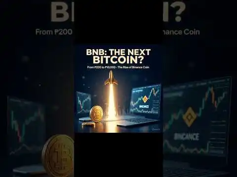 BNB: The Next Bitcoin?  From 200 to 1,10,000+ ? The Unbelievable Rise! #trading #crypto #binance
