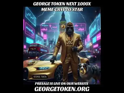 GEORGE TOKEN  #memecrypto #cryptocurrency #digitalcurrency #dogecommunity #pepecoin #shibainu