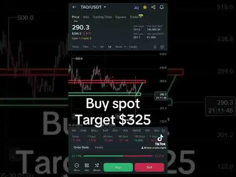 Tao coin AI #binance #trading #stockmarket #crypto #yt #ethereum #btc #bitcoin #xrp #bnb #shorts