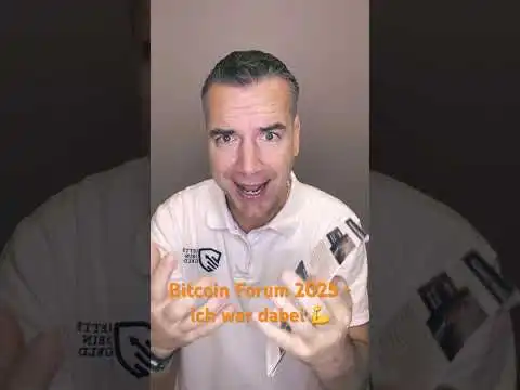 Bitcoin Forum 2025 Ingolstadt  - ich war dabei! Tolles Format cu 2026